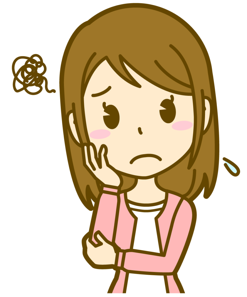 悩む主婦アイコン